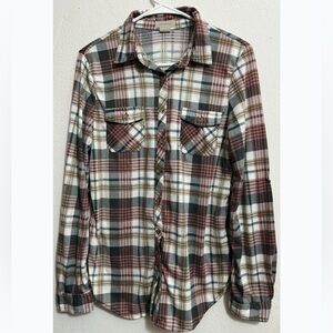 PASSPORT | Women’s Plaid Shirt | Size Large Junior